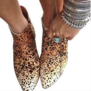 Matisse Nugent Leopard/Cheetah Print Bootie